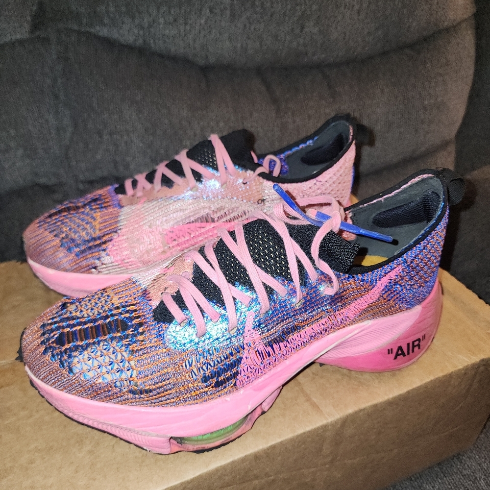 2021 Off-White x Air Zoom Tempo Next% 'Pink Glow'
